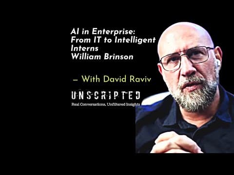 AI in Enterprise: From IT to Intelligent Interns | William Brinson